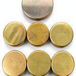 DNJ Freeze Plug Set Brass Ford Mercury 6.4L V8 OHV-0