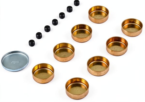 Speedmaster Gold Brass Engine Block Expansion Plug-2