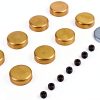 Speedmaster Gold Brass Engine Block Expansion Plug-0