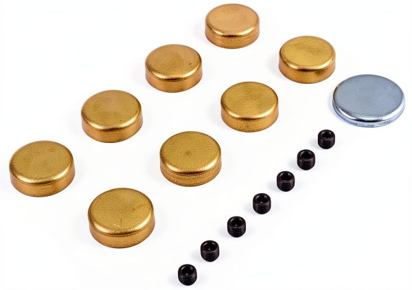 Speedmaster Gold Brass Engine Block Expansion Plug-0