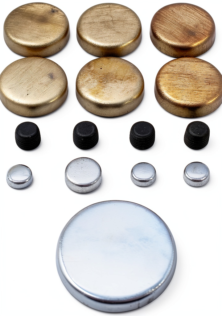 'Brass Engine Expansion Plug Kit components'