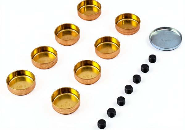 Speedmaster Gold Brass Engine Block Expansion Plug-3