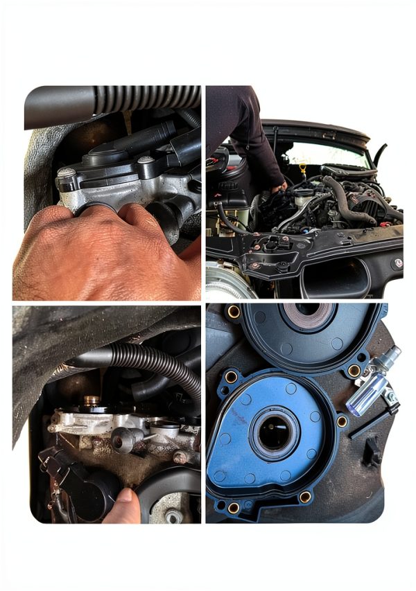 SekiFitment Engine Crankcase Vent Valve Oil Separator Kit-4