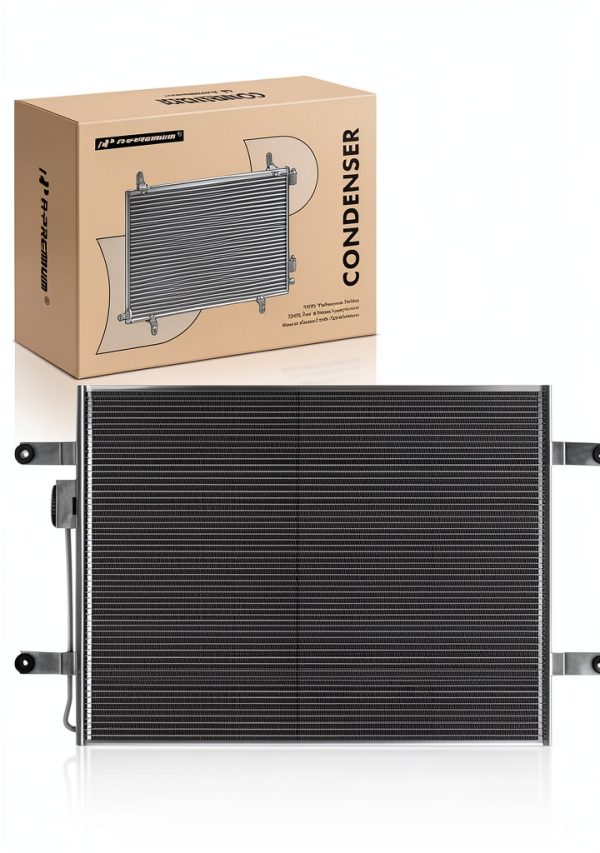 A-Premium AC Condenser for Freightliner Cascadia-0