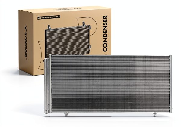 A-Premium Automotive AC Condenser Assembly-0