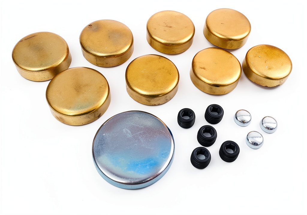 Silver Seal Gold Brass Base Engine Expansion Plug Kit