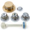 Melling Engine Expansion Plug Kit Steel Brass-0