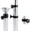 Adjustable Table Pedestal Stand by Unndysrt Aluminum Alloy-1