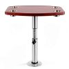EurHomePlus Adjustable Height RV Dining Table Oak-1