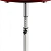 EurHomePlus Adjustable Height RV Dining Table Oak-0