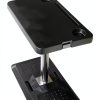 RV Adjustable Table HIYOUGO KSSKSNZZ Black 30×50cm Steel Legs-0