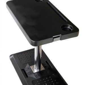 RV Adjustable Table HIYOUGO KSSKSNZZ Black 30×50cm Steel Legs-0