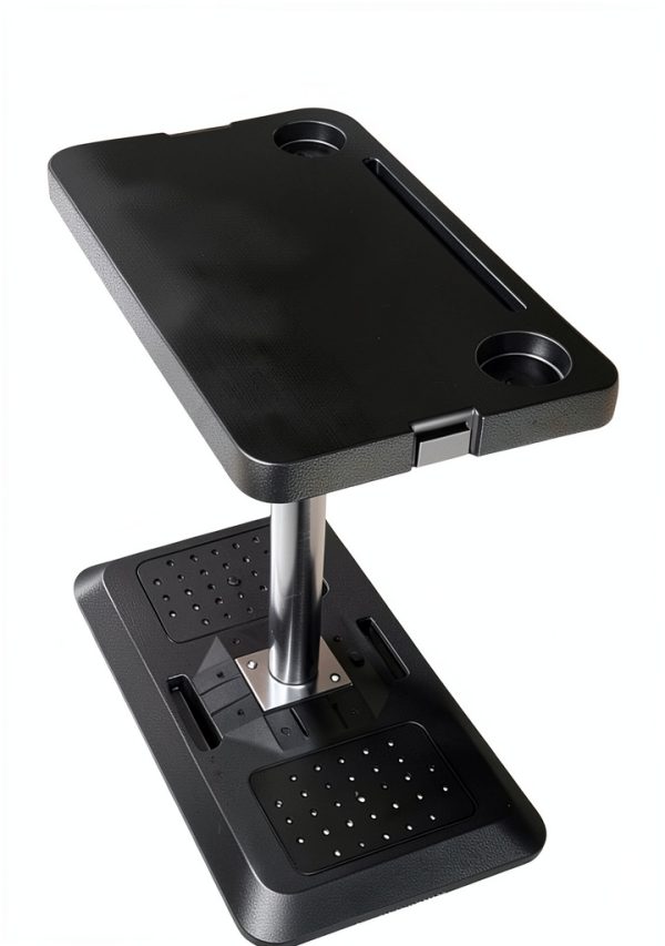 RV Adjustable Table HIYOUGO KSSKSNZZ Black 30×50cm Steel Legs-0