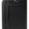 Ongniong Foldable RV Dinette Table Black Aluminum 31.5x17.7in-5