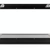 Foldable RV Table DUTTIETY Aluminum Black 31.5 x 17.72 Inch JJ9YB-LX-4