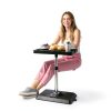 RV Adjustable Table HIYOUGO KSSKSNZZ Black 30×50cm Steel Legs-6