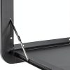 Foldable RV Table DUTTIETY Aluminum Black 31.5 x 17.72 Inch JJ9YB-LX-5