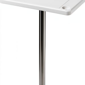 Detmar Marine RV Table Ivory Removable Rectangular Flush Mount-0