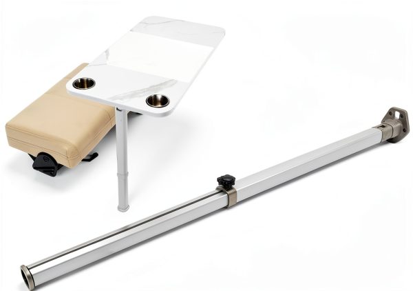 Acouto RV Folding Table Leg Silver 560‑930mm Telescopic Support-6