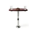 SBPKMARSCT Adjustable RV Table with Oak Top Brown 23.62x14.96in-8