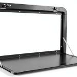 NEATOOM RV Foldable Table DMOPV Black Aluminum 27x14 Inch 55lb-0