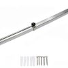 Acouto RV Folding Table Leg Silver 560‑930mm Telescopic Support-0