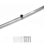 Acouto RV Folding Table Leg Silver 560‑930mm Telescopic Support-0