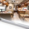 Acouto RV Folding Table Leg Silver 560‑930mm Telescopic Support-2