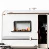 Ongniong Foldable RV Dinette Table Black Aluminum 31.5x17.7in-1