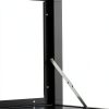 Foldable RV Table DUTTIETY Aluminum Black 31.5 x 17.72 Inch JJ9YB-LX-6