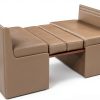 Qualitex Ethos Dinette with Blanco Table Black Finish RV Dining-7