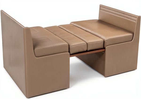 Qualitex Ethos Dinette with Blanco Table Black Finish RV Dining-7
