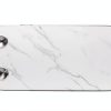 RV Table HWHongRV Dining with Engineered Wood Top White 31 Inch-3