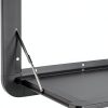 RV Foldable Table DNYSYSJ Aluminum Alloy 31.5x17.7in Black Portable-5