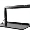 ZUANYAN RV Foldable Table Black Aluminum 31.5" x 17.72" Outdoor-4