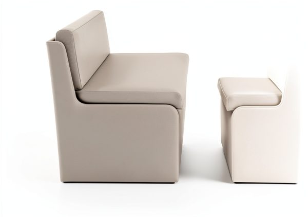 Qualitex Ethos Dinette with Blanco Table Black Finish RV Dining-8