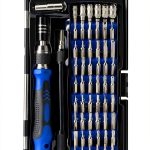Precision Screwdriver Set 60-in-1 Hautton Magnetic Steel Blue-0