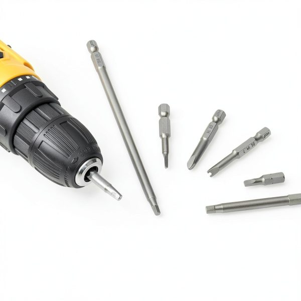 Square Screwdriver Bit SQ2 1/4 Hex Shank 150mm Magnetic 4-Point Steel-4