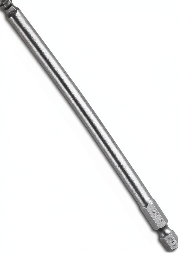 Ball End Hex Bit 5mm H5.0 1/4" Hex Shank 150mm Magnetic S2 Steel-3