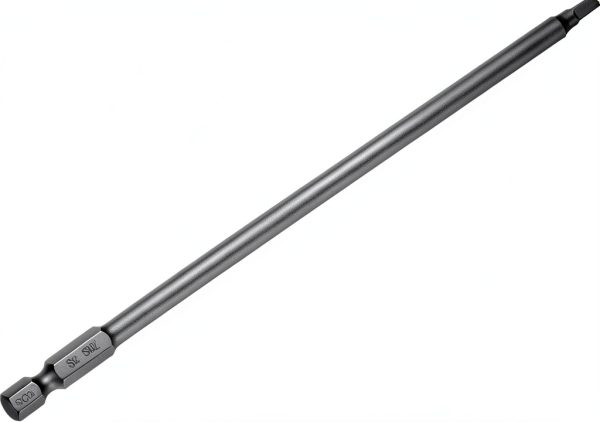 Square Screwdriver Bit SQ2 1/4 Hex Shank 150mm Magnetic 4-Point Steel-1