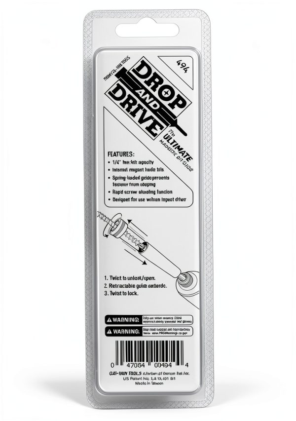 Cal-Van Tools Drop and Drive Spring Loaded Bit - 494-1