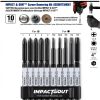 VESSEL Impact Out Screw Removing Bit 8 Piece Hex Set-0
