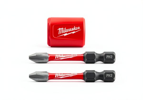 Milwaukee Shockwave Impact Duty Magnetic PH2 Screwdriver Bit - 3pcs-1
