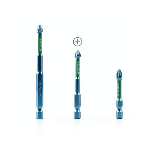 Phillips Bits #2 Impact KiWALL 5-Pack Hex Drill Bits 3.5in Blue-6