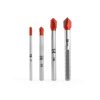 Milwaukee 4 Pc 48-20-8988 Glass & Tile Bit Set 1/8" 3/16" 1/4" 5/16"-2