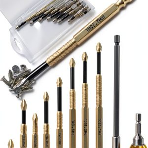 High Magnetic Screwdriver Bit Set Musibo K5 Non‑Slip 9PC-0