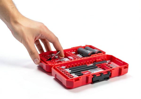 Milwaukee Electric Shockwave Impact Duty Drill Drive Fasten Set Red-3